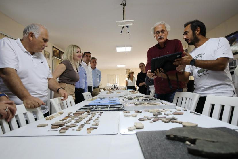 AKDENİZ ÜNİVERSİTESİ REKTÖRÜ ÖZKAN’DAN MYRA ANTİK KENTİ’NE ZİYARET