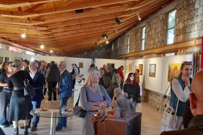 “KÖK’TEN KÖK’E” SERGİSİ OLBİA ÇARŞISI’NDA AÇILDI