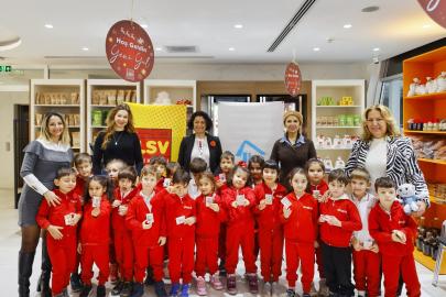 ELMA ŞEKERİ’NDEN LÖSEV’E YÜREK ISITAN DESTEK