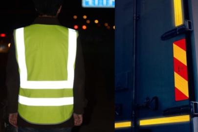 TRAFİKTE RENKLER KONUŞUYOR: REFLEKTÖRLER HAYAT KURTARIYOR