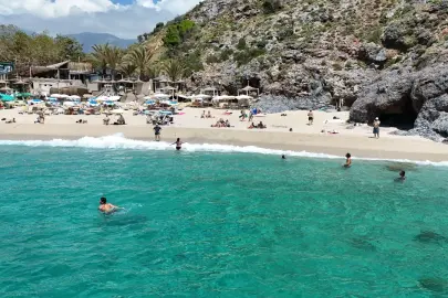 ALANYA’DA YAZ ERKEN BAŞLADI
