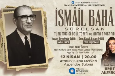 ANTALYA’DA SÜRELSAN’A VEFA GECESİ