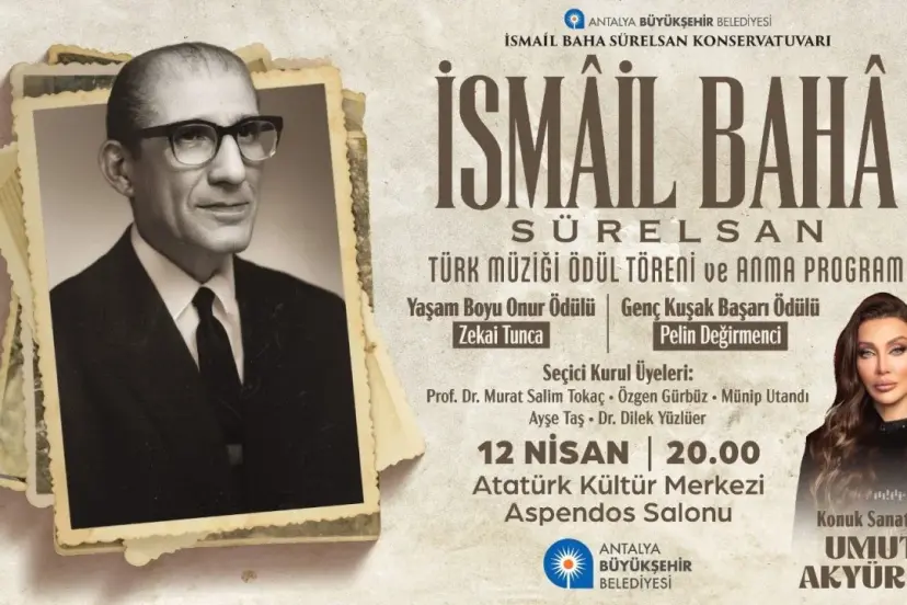 ANTALYA’DA SÜRELSAN’A VEFA GECESİ