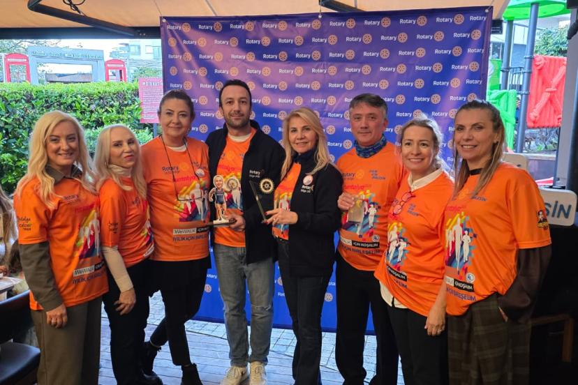 OLİMPOS ROTARY’DEN ANLAMLI ZAFER