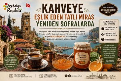 KAHVEYE EŞLİK EDEN TATLI MİRAS YENİDEN SOFRALARDA