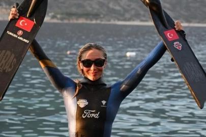 ŞAHİKA ERCÜMEN'DEN KAŞ'TA ÇİFTE ZAFER