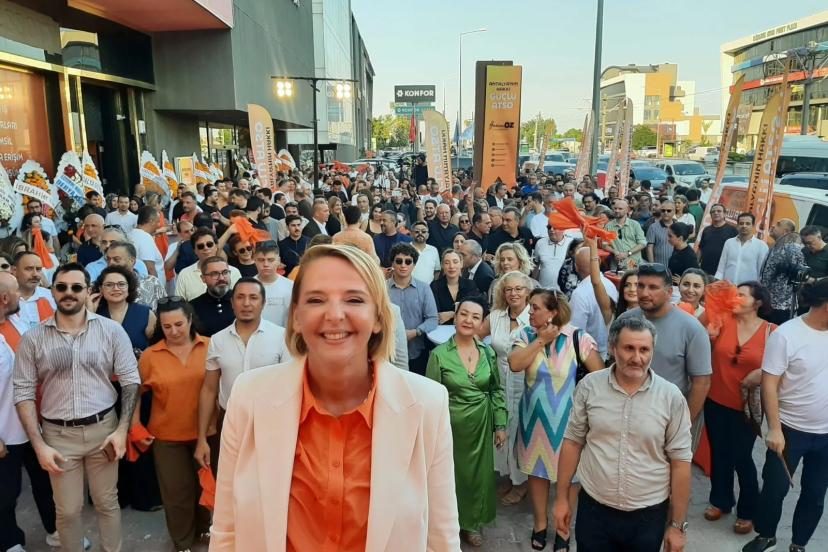HATİCE ÖZ’DEN GÖVDE GÖSTERİSİ: HEDEF GÜÇLÜ ATSO