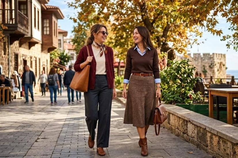 ANTALYA’DA SONBAHAR VİTRİNLERE SIĞMADI