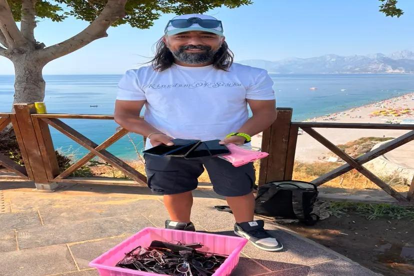DENİZİN ALTINDAKİ KAYIP EŞYALARIN İZİNİ SÜRÜYOR