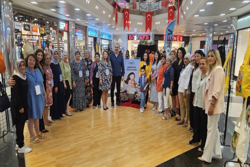 LÖSEV ANNE UĞRAŞ ATÖLYESİ ANTALYA’DA SERGİSİNİ AÇTI